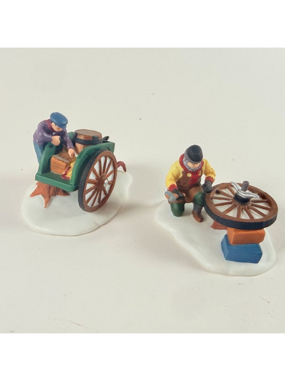 Vintage Dept 56 Heritage Village Collection C. Bradford Wheelwright & Son 58181
